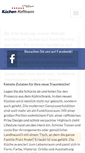 Mobile Screenshot of kuechen-hoffmann.de